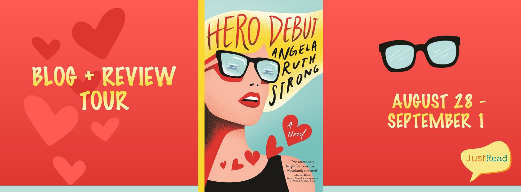 Hero Debut JustRead Blog + Review Tour